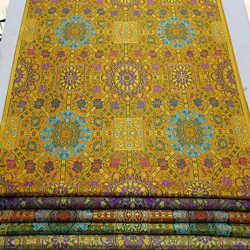 Широкий 28 &quotКитайский Cheongsam монгольский халат буддийский материал отделка