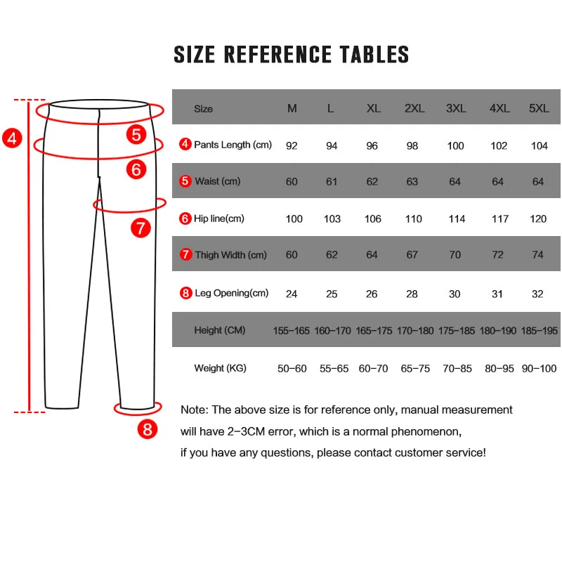 

Men's Sweatpants Gym Fitness Running Workout Trousers Wicking Breathable Men Outdoor Football Jogging Training Pants Plus Size