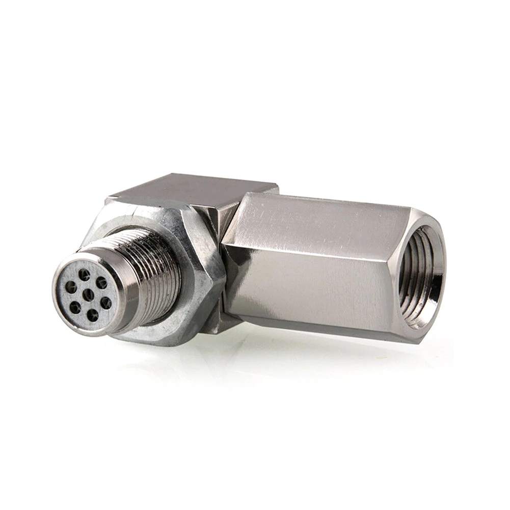 

BTRLIACY 90 Degree O2 Oxygen Sensor Spacer Engine Light CEL Check Bung Mini Catalytic Converter CEL Eliminator Car Accessories
