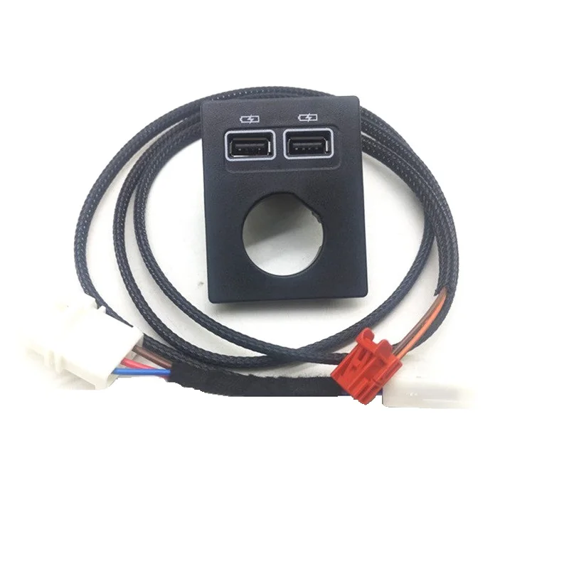 OEM Переднее зарядное USB устройство для прикуривателя двойной адаптер с проводкой