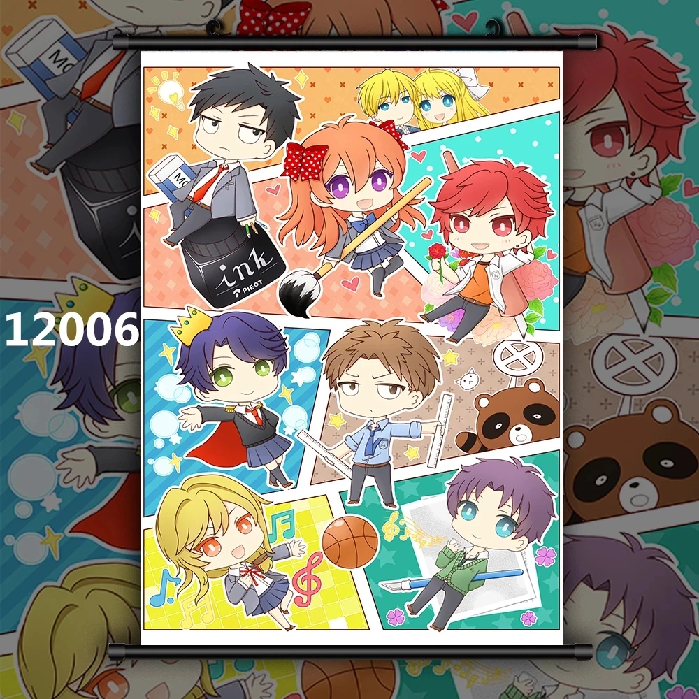 Холст для домашнего декора Постер геккана шодзё нозаки печатные картины