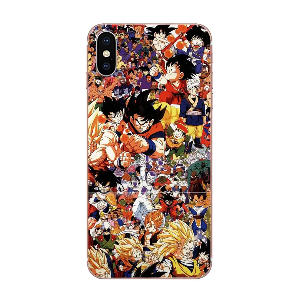 Аниме Dragon Ball Z Супер коллаж для Xiaomi Redmi Mi 4 7A 9T K20 CC9 CC9e Note 7 9 Y3 SE Pro Prime Go Play мягкий чехол