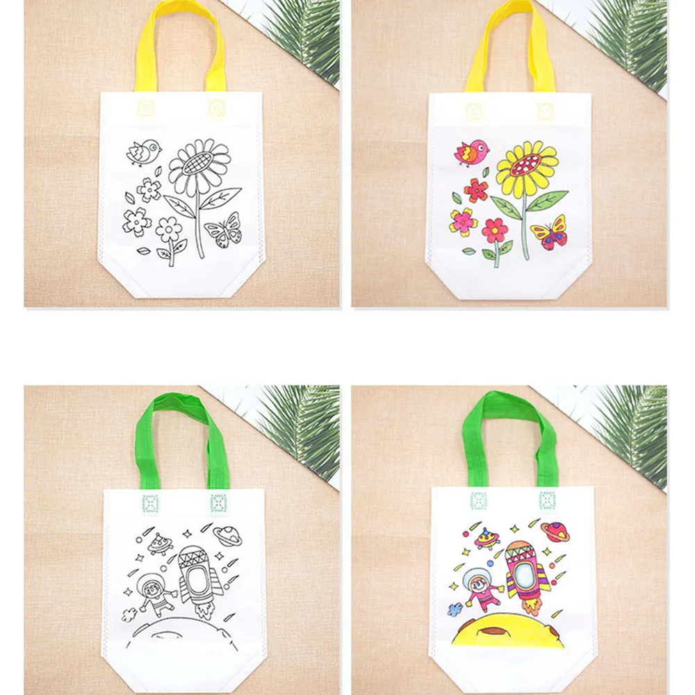 5 шт. Дети DIY граффити сумка для рисования с мячом Развивающие игрушки детей