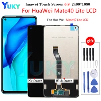 6 81original for huawei honor play 4 lcd display digitizer touch screen assembly for huawei mate 40 lite lcd honor play4 lcd6 8