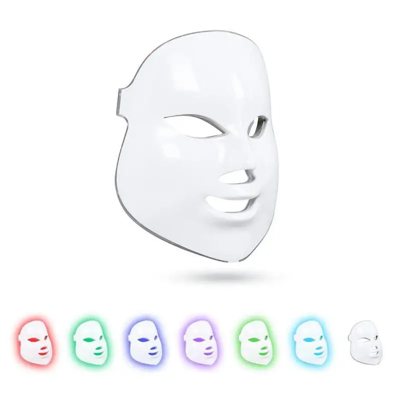 

Face Lifting Mask Led Therapy Mask Light Face Mask Therapy Photon 7 Colors Led Mask Korean Skin Care Led Mask Therapy