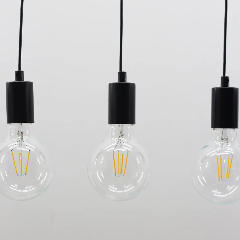 Offerte Moderna Lampada A Sospensione LED Nero/Bianco Nordic Hanging Light Nota Creativa Luce Del Pendente Per Bar Tavolo Da Cucina Isola Da Pranzo Camera