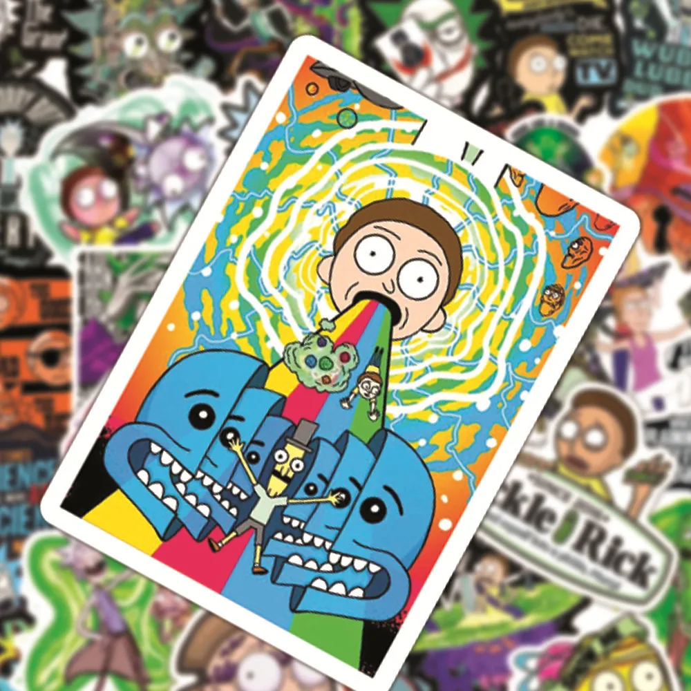 10/50 шт. водонепроницаемые наклейки на скейтборд чемодан телефон ноутбук | Игрушки