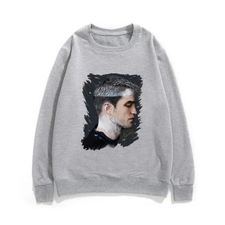 

Robert Pattinson Sweatshirt 2021 Original Brand Men Women Personality Creativity Style Pullover Unisex Cotton S-xxxl Sweatshirts