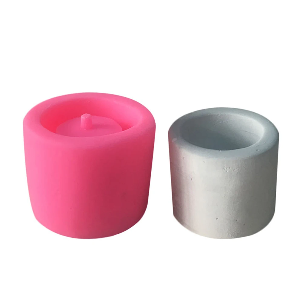 Plant Pot Silicone Mold Round Succulent Flower Cement Vase Handmade Clay Craft Heat Resistant Baking | Дом и сад