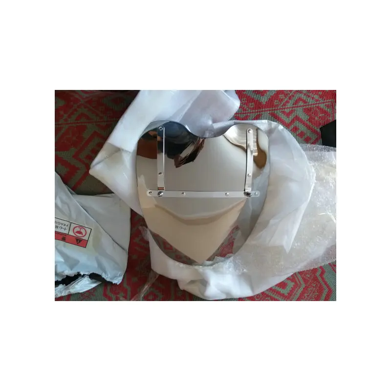18 Inch Chrome Ветровой экран для Honda VT1300 VT1800 VT 1300 1800 S C C1 CX CXA Fury 7/" или 1" Руль Ручки экран лобовое стекло - Цвет: 18 Inch Chrome