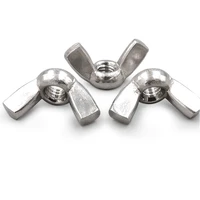 5 20pcs m3 m4 m5 m6 m8 m10 m12 wing nuts stainless steel wing nuts galvanized hand tightening nuts
