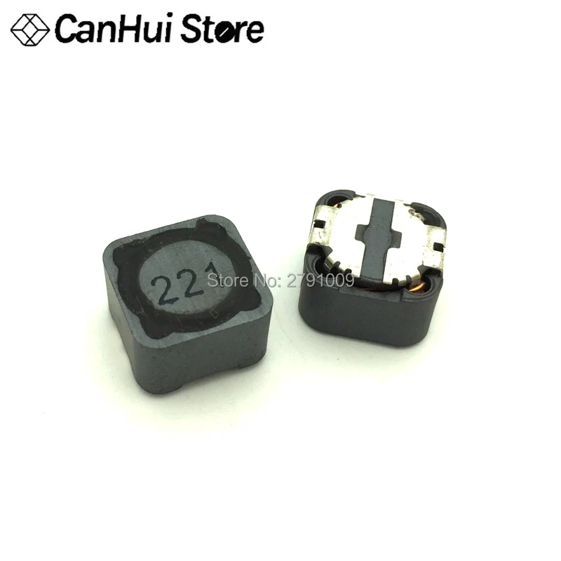 10 шт. CDRH127 CD127 /15/ 22 / 33 47 68 UH 12*12*7 SMD силовой индуктор 1mh 2R2 3R3 4R7 6R8 чип 100UH 101|Индукторы| |