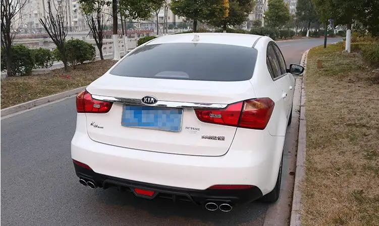 Рассеиватель заднего бампера для Kia Forte K3 ABS 2013-2015 защитные бамперы | Автомобили и