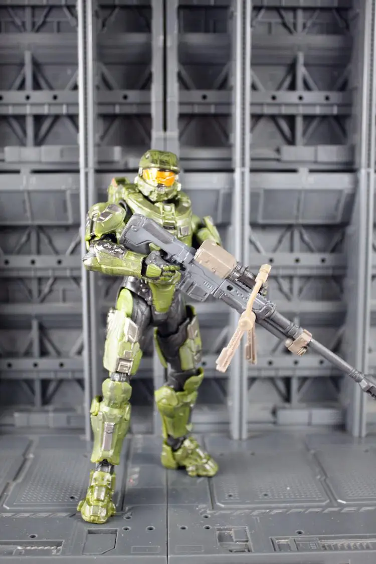 Оригинальная экшн фигурка игрушки Mcfarlane Halo Series 5 дюймов Спартанский солдат Локке
