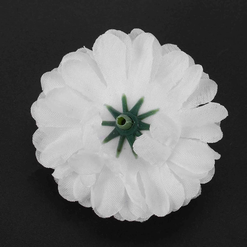 30 шт гвоздики ремесло искусственный цветок шелковые сферические головки