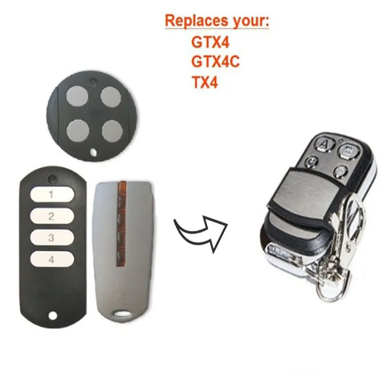 Пульт дистанционного управления для гаражных дверей Mhouse GTX4 GTX4C TX3 TX4 433 МГц |