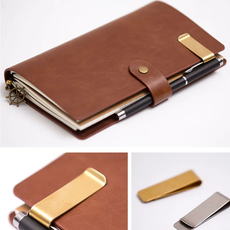 Популярный золотистый серебристый металлический зажим для денег из нержавеющей