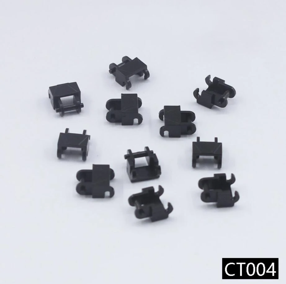 CT004 100 шт MOC Танк гусеницы звенья цепи Technic Gears транспортные средства Трактор БУЛЬДОЗЕР грузовик модель строительный блок игрушки X380 - Цвет: CT004