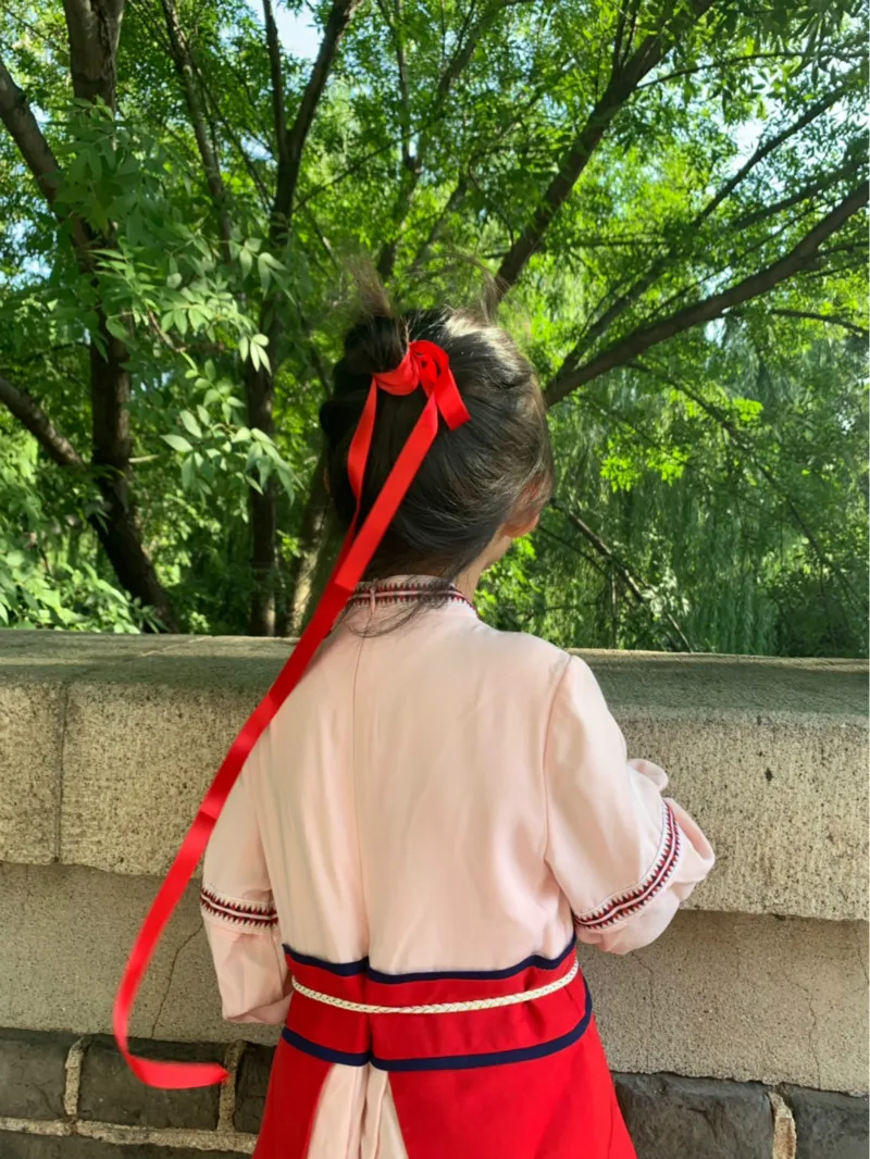 

3-14 year autumn children clothing children Mulan Hanfu dress cosplay costume girls autumn clothes chinese princess dress sashes