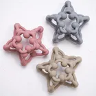 Силиконовый Прорезыватель для зубов, высокое качество, для новорожденных, безопасный, легко краску