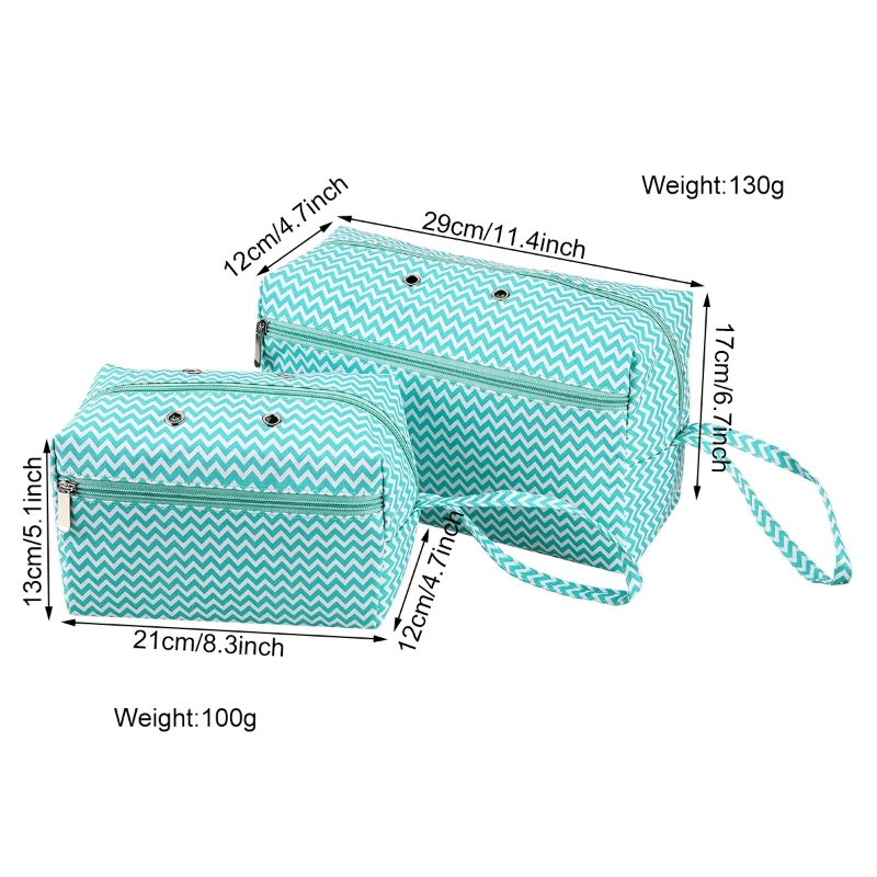 

Storage Bag, Carrying Knitting Bag for Yarn Skeins, Crochet Hooks, Knitting Needles) and Other Small Accessories E56C
