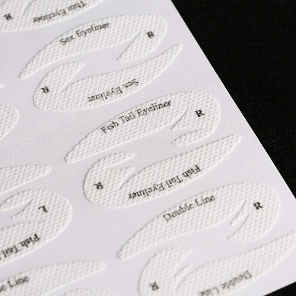 

4 Sheets Eyebrow Stencils Eyeliner Template Shaping Tools Eye Shadow Template Tool Styling Drawing Guide Makeup