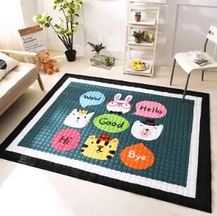 BXX030J Детский игровой коврик для развития подвижности, коврик для малышей, плотный плед, толщина 25 мм, моющийся BXX030 - Цвет: BXX030J