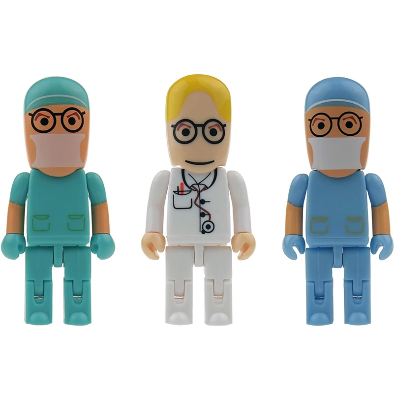 Американский в виде доктора usb флешка флеш накопитель высокоскоростной 128 МБ 32 Гб