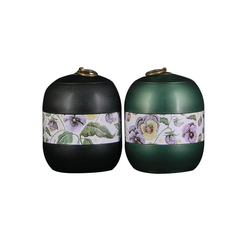 Винтажный маленький чайник 14 см в китайском стиле черный чай зеленый упаковка