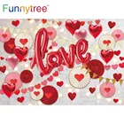 Фотофон Funnytree с надписью Love на тему Дня Святого Валентина
