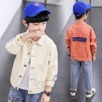 cotton jacket spring autumn coat outerwear top children clothes kids costume teenage school boy clothing high quality