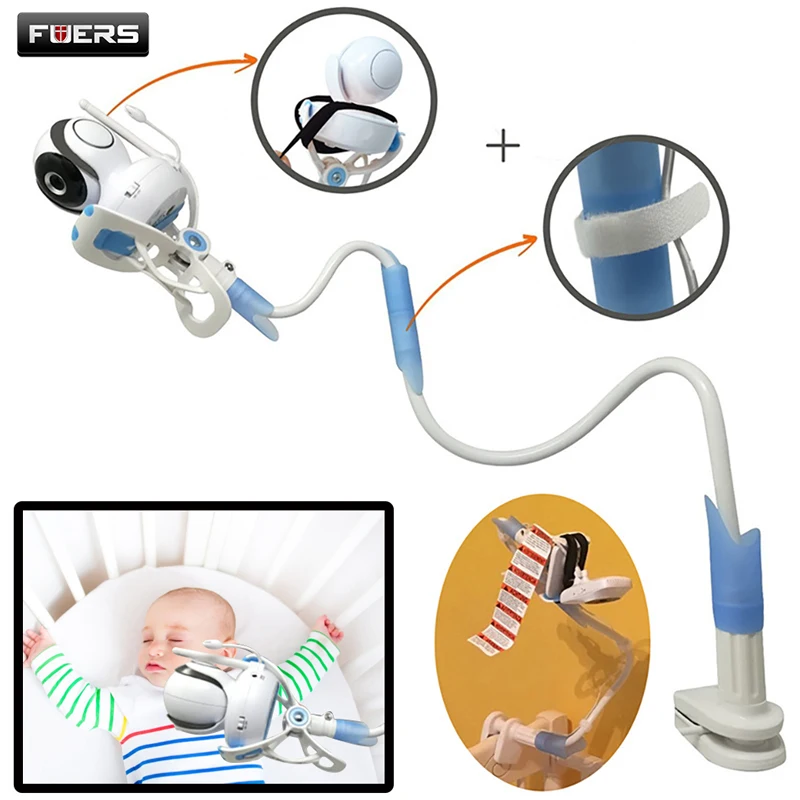 Универсальный держатель для монитора ребенка регулируемый телефона 85 см Гибкая