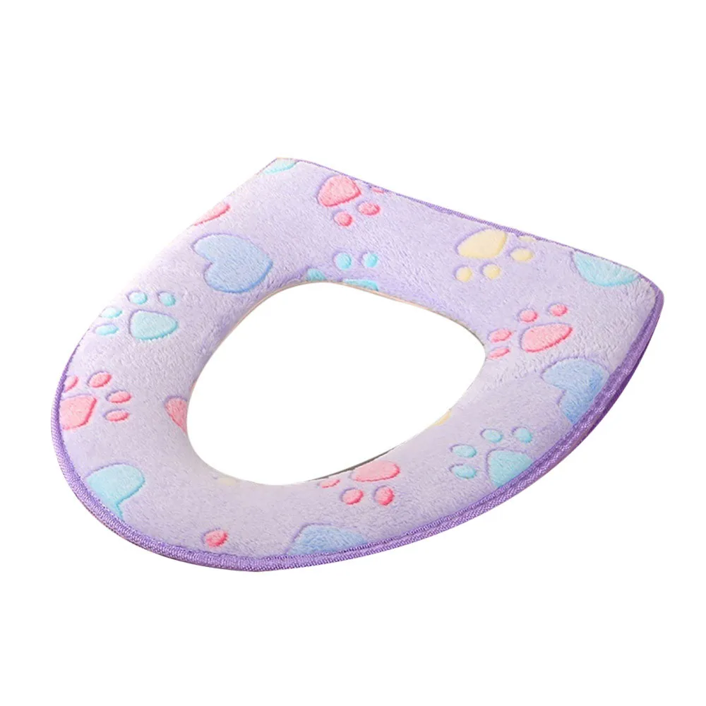 Универсальный Съемный обогреватель для ванной комнаты полотенце унитаза мягкая