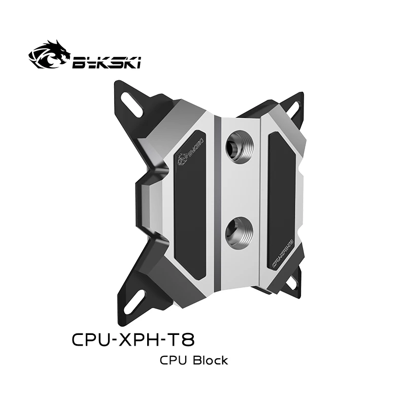 Bykski CPU-XPH-T8 CPU cooler PC water cooling processor water block for Intel I7 Lga115x/2011/2066 all metal Radiator enlarge