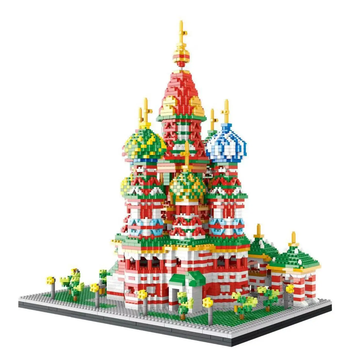 4650 шт. всемирно известный архитектурный дворец Святой базилика Модель 3D Алмазный