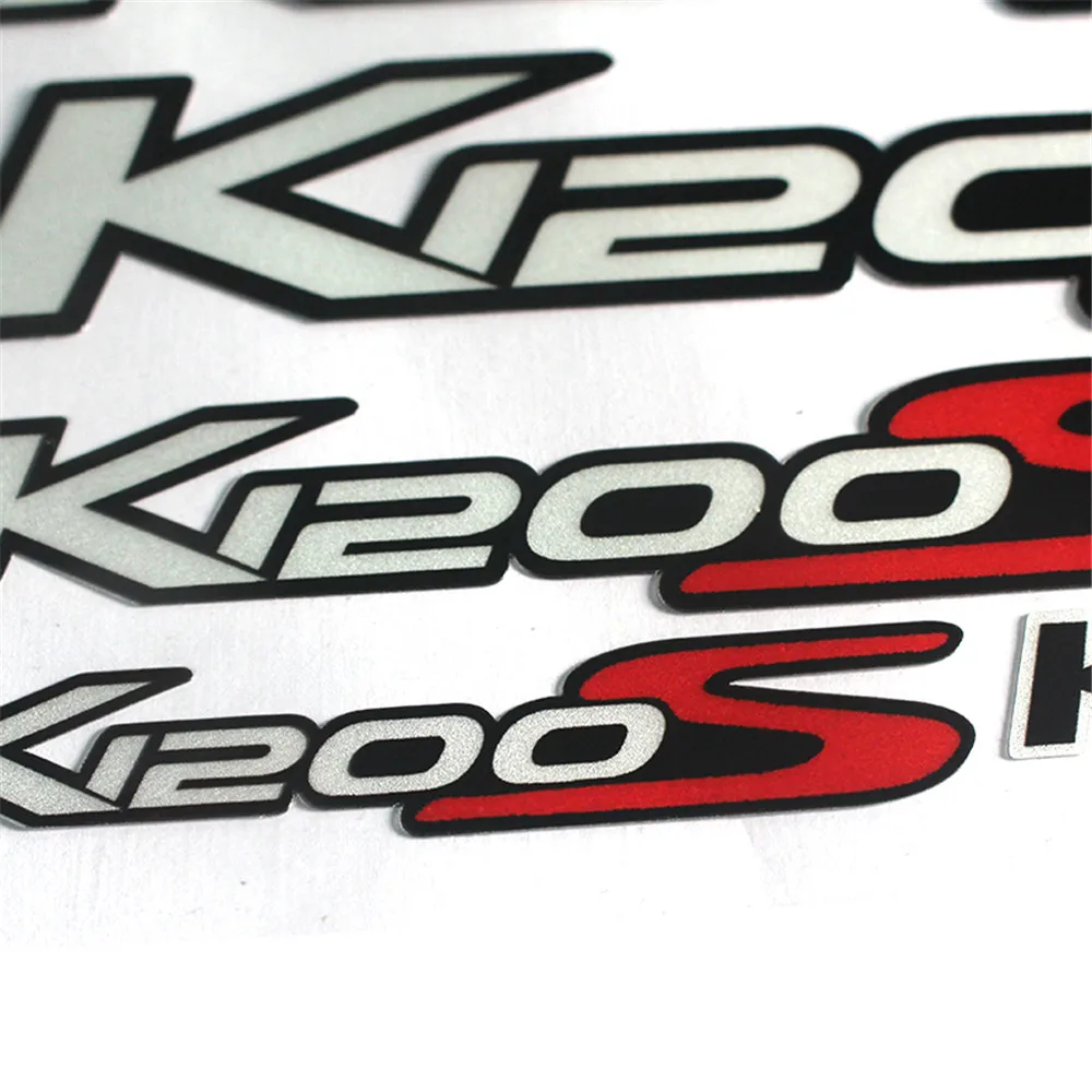 

For K1200S k1200 s Motorcycle body tail box stickers Beak Fender Decal Shock absorber Decal Reflective Waterproof decoration