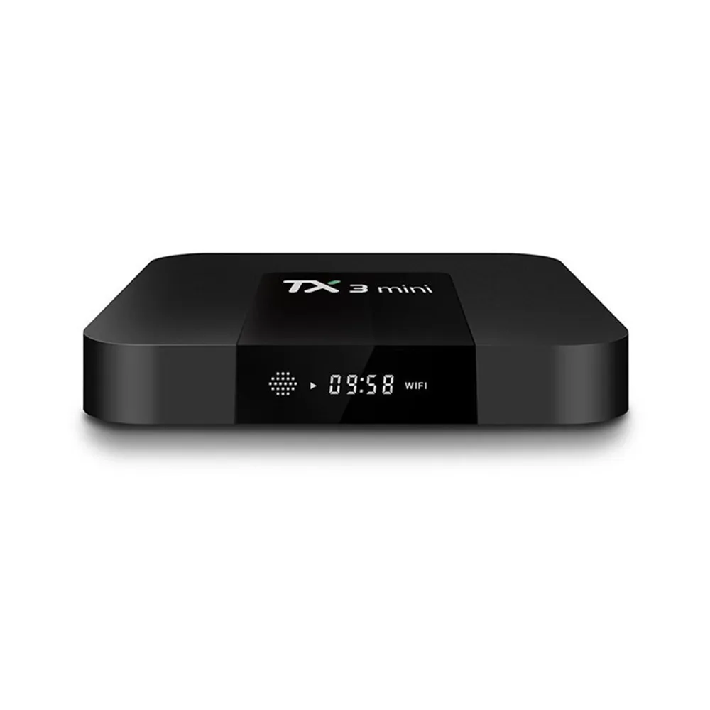 TX3 Мини Смарт ТВ-приставка Android 8 1 Amlogic S905W 1G 8G 2G 16G 4K H.265 2 4G 5G Dual wifi телеприставка