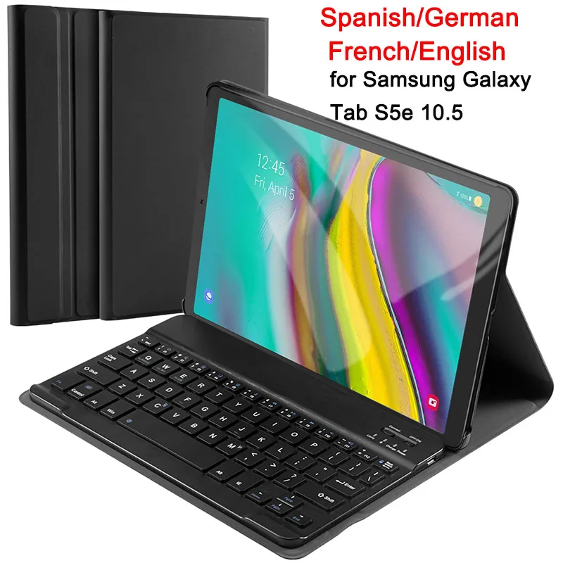 Клавиатура для Samsung Galaxy Tab S5e 10 5 SM 720/T725 испанская/французская/немецкая/английская