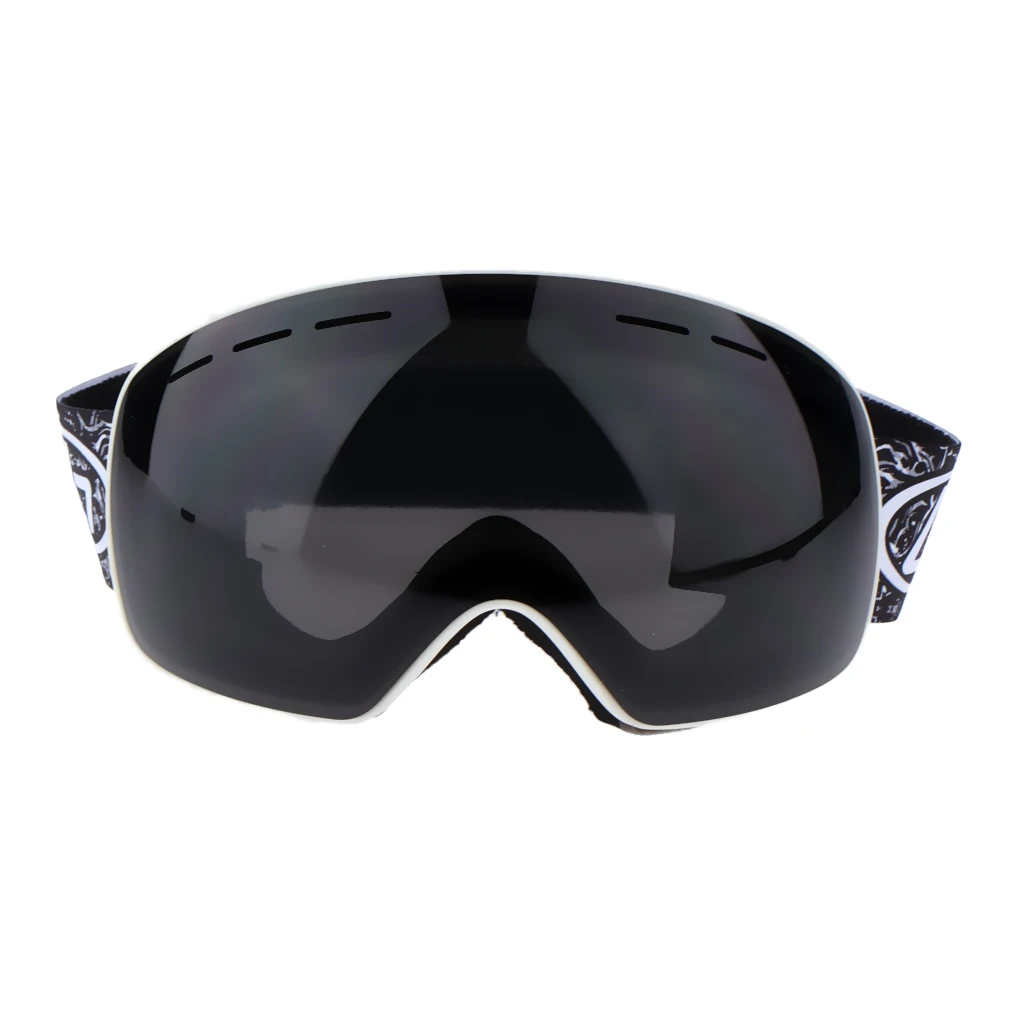 Black Eyeglass Whit Лыжные очки, двухслойные, противотуманные, для сноуборда, катания на лыжах, очки для сноуборда, очки для снежного спорта, очки, противотуманные, лыжная маска - Цвет: Black Eyeglass Whit