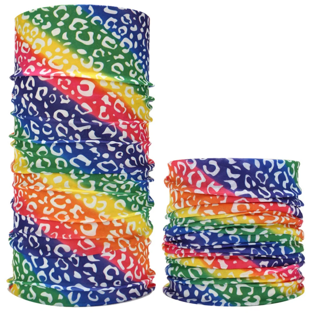 

6pcs Scarf Multi-functional Summer Sun-proof Sports Face Mask Neck Protector for Outdoor Fishing Riding Climbing (First Pattern)