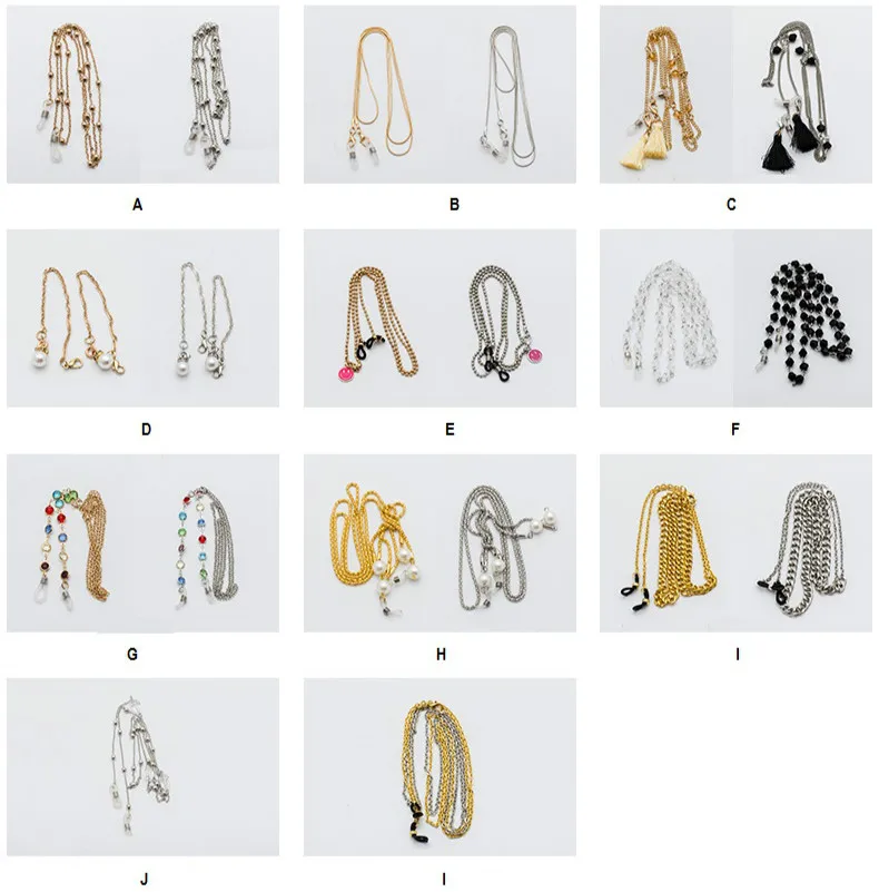 

Fashion Sun glasses Chain holder For Women Vintage Sunglasses neck Chain Men Metal Eye glasses strap Landyard cordon para gafas