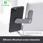 2 в 1, Магнитный регулируемый держатель для телефона из алюминиевого сплава