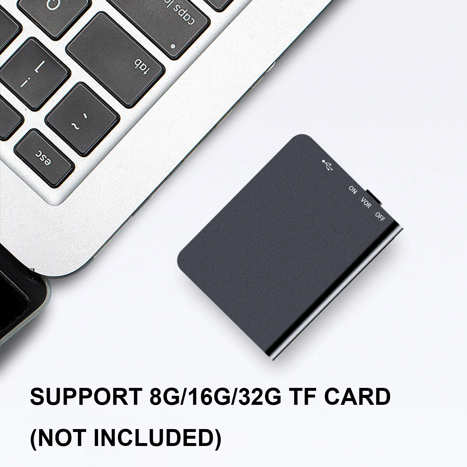 Миниатюрный диктофон mp3-плеер с USB-зарядкой звукозаписывающее устройство