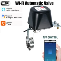tuya wifi water valve smartlife auto control smart gas valve remote control vioce control by alexa echo google gas shutoff valve