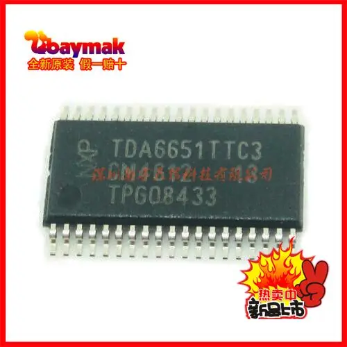 

Free shipping | TDA6651TT TDA6651 TSSOP38 || 10PCS
