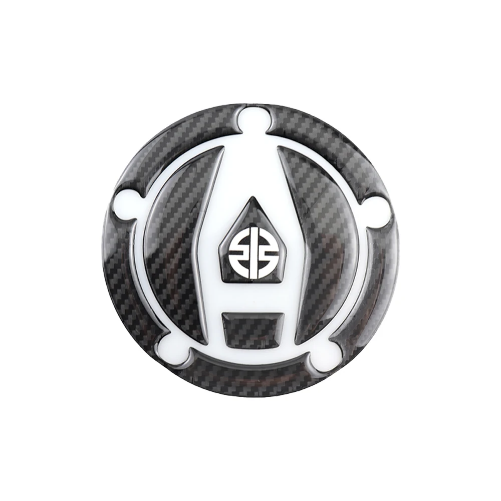 Прокладка для резервуара из углеродного волокна Защитная Наклейка на крышку