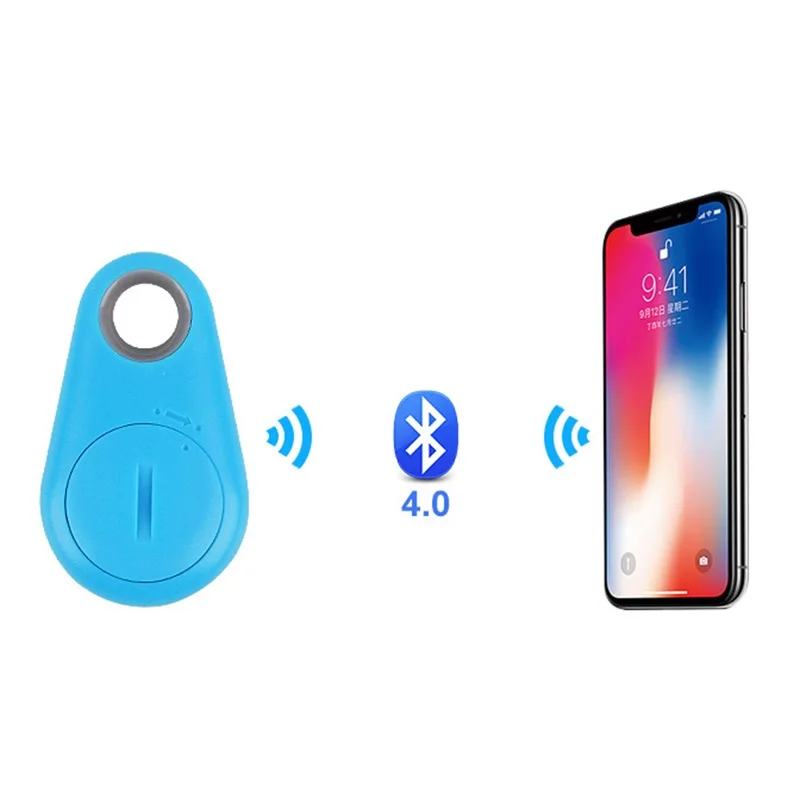 Брелок для ключей популярный мини-брелок с GPS Bluetooth защитой от потери детей