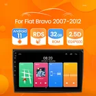 2 DIN RDS Android 11 2 + 32G Автомагнитола мультимедийный видеоплеер для Fiat Bravo 2007-2011 2012 GPS-навигация стерео блок WIFI USB