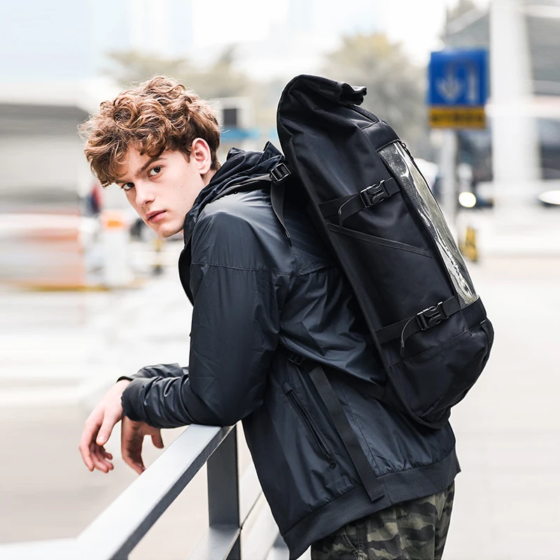 Для путешествий на открытом воздухе гаджеты Mochila складной Rolltop Рюкзак Водонепроницаемый велосипедный рюкзак для путешествий ранец сумка для ноутбука школьные сумки