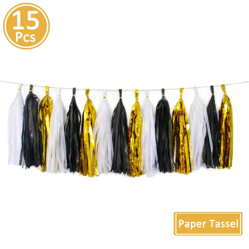 15pcs gold black 1st Happy Birthday украшения для баннеров Серебряный Синий звезда фольги шар первый день рождения для мальчиков и девочек вечерние мой 1 один год Декор дети взрослые - Цвет: 15pcs gold black